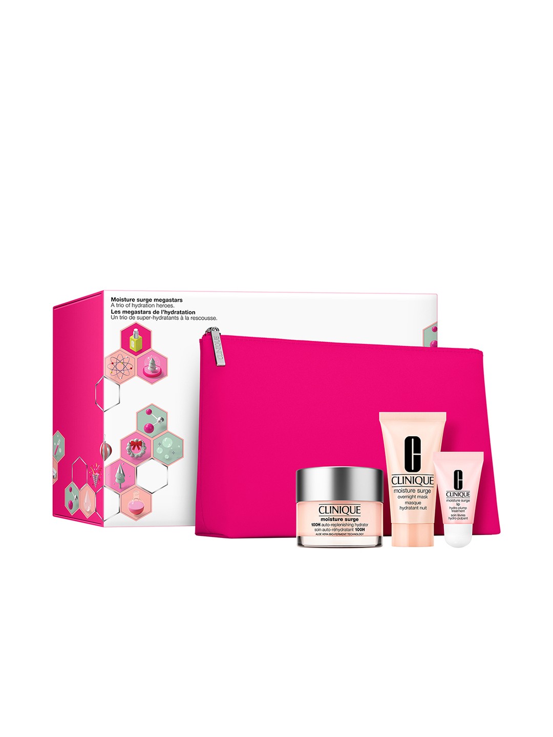 

Clinique Moisture Surge Megastars Value Set, Pink