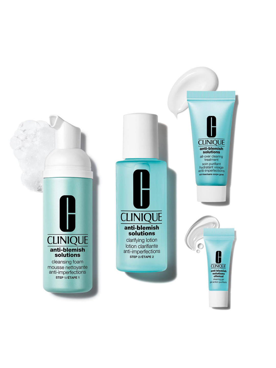 

Clinique Skin School Mini Anti-Blemish Solutions Skin Care Kit - 128 ml, Blue