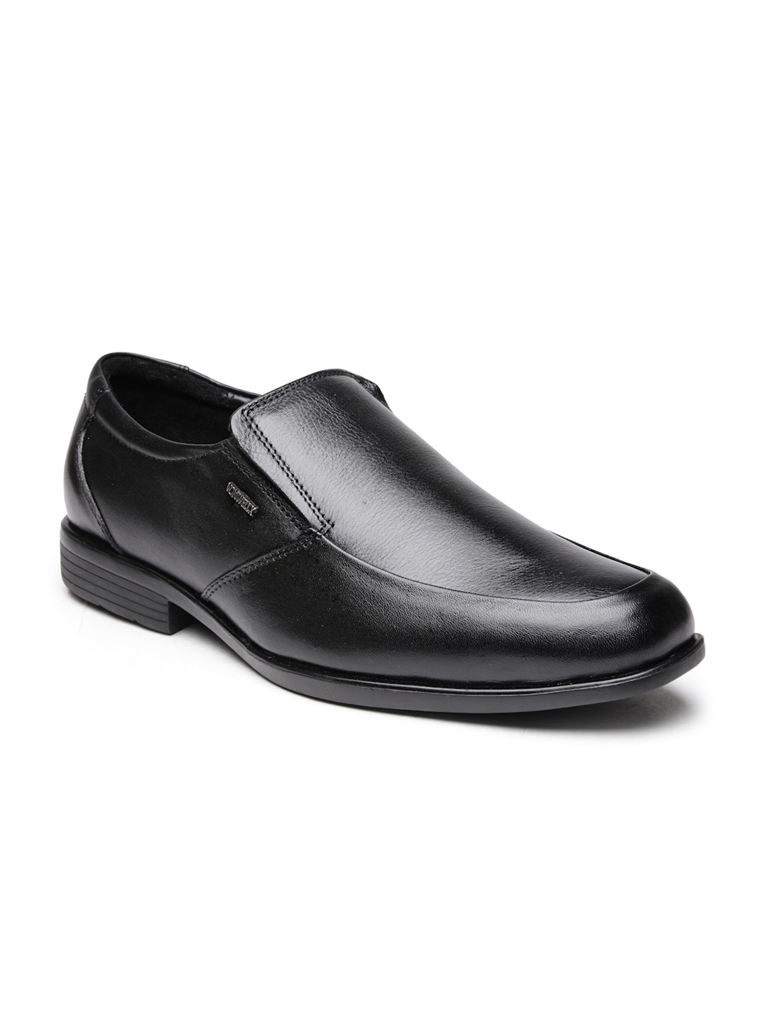 

VON WELLX GERMANY Men Black Solid Formal Slip-On Shoes