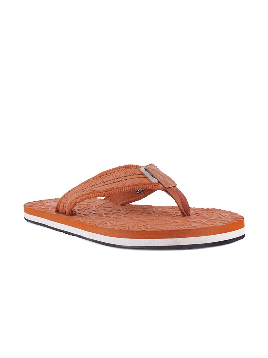 

Sparx Men Tan Rubber Thong Flip-Flops