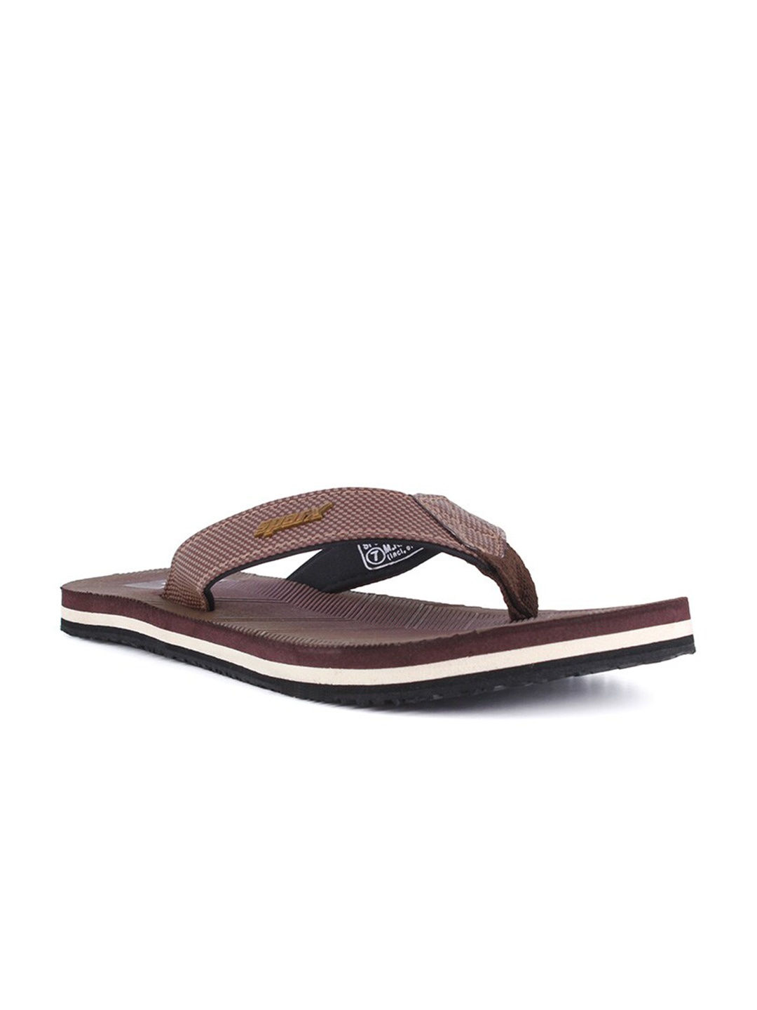 

Sparx Men Brown & White Thong Flip-Flops