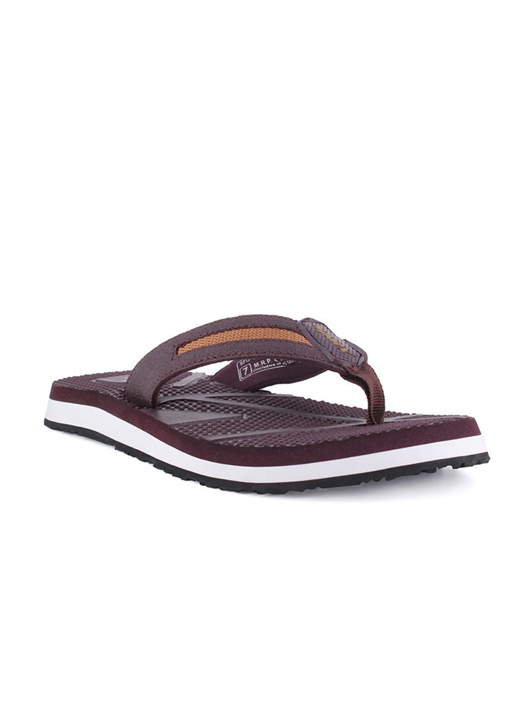 

Sparx Men Brown & Tan Thong Flip-Flops