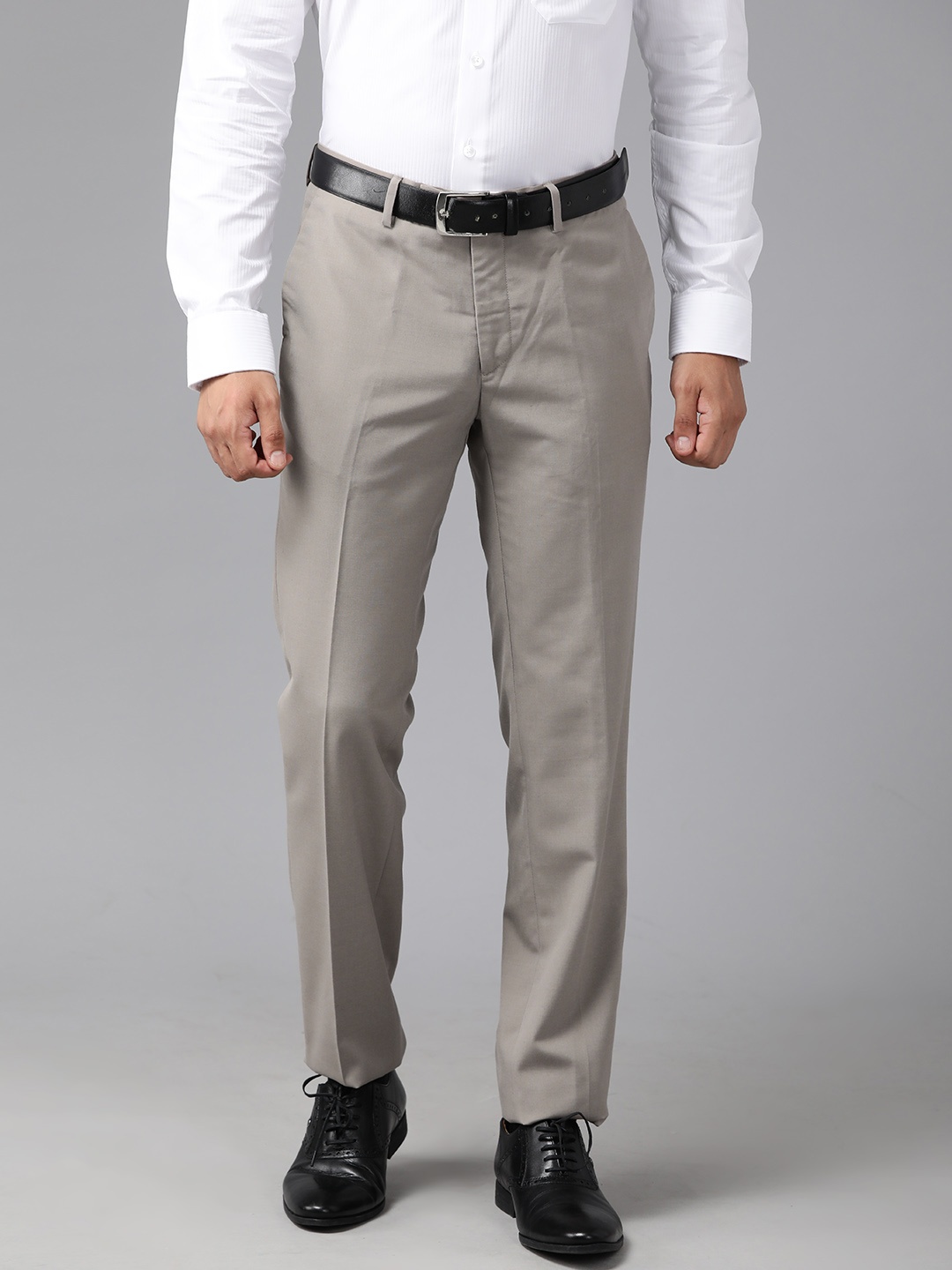 

Arrow Men Tailored Formal Trousers, Grey