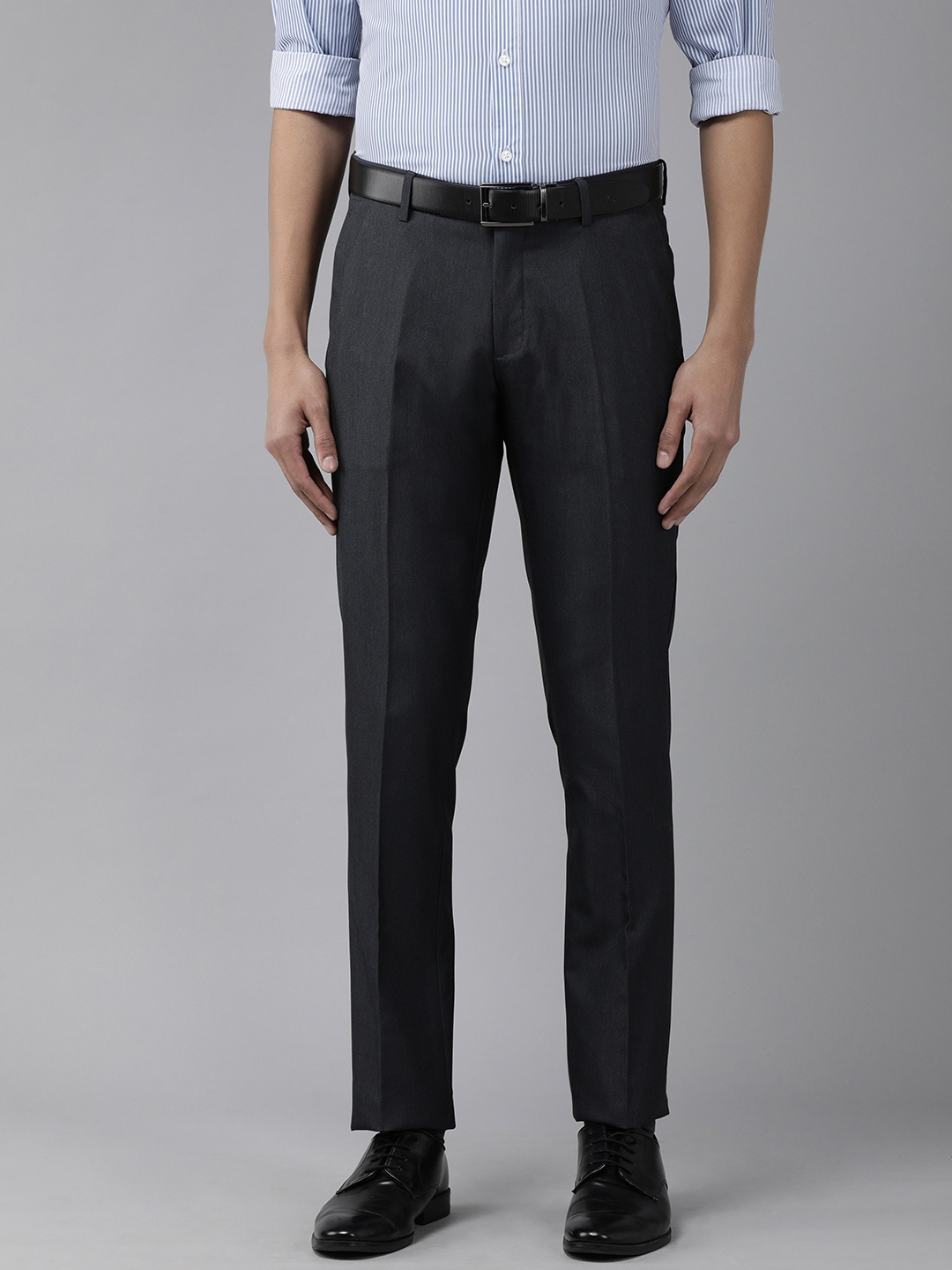 

Arrow Men Grey Tailored Fit Formal Trousers