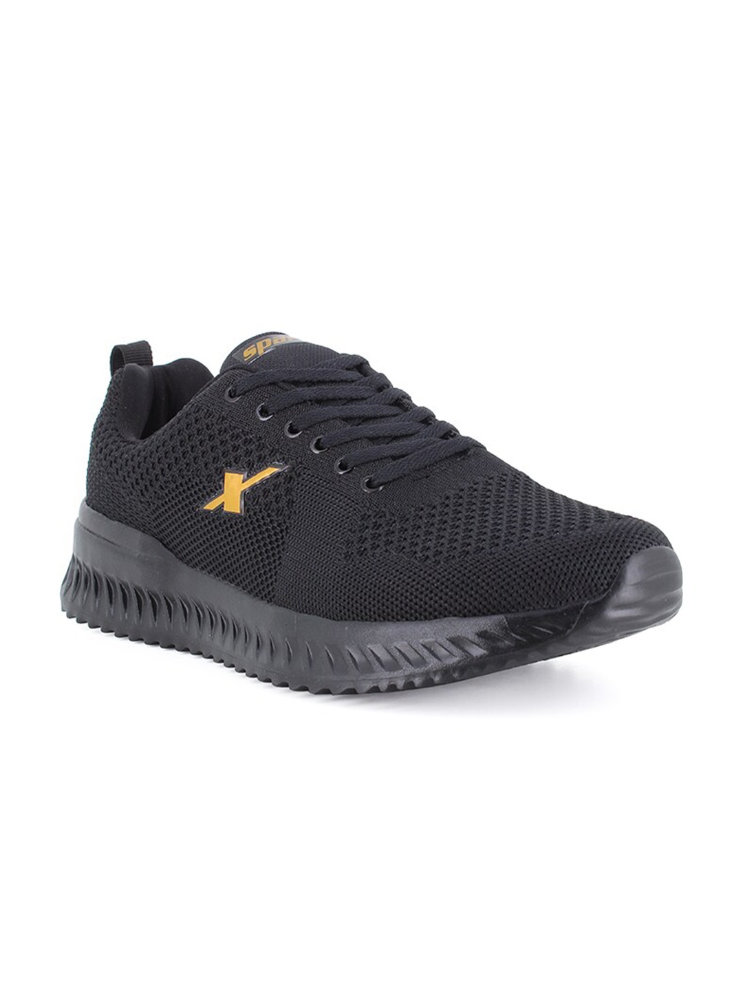 

Sparx Men Black Textile Running Non-Marking Shoes