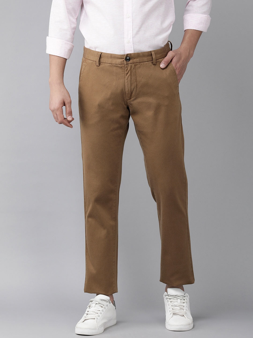 

Arrow Sport Men Brown Original Slim Fit Trousers