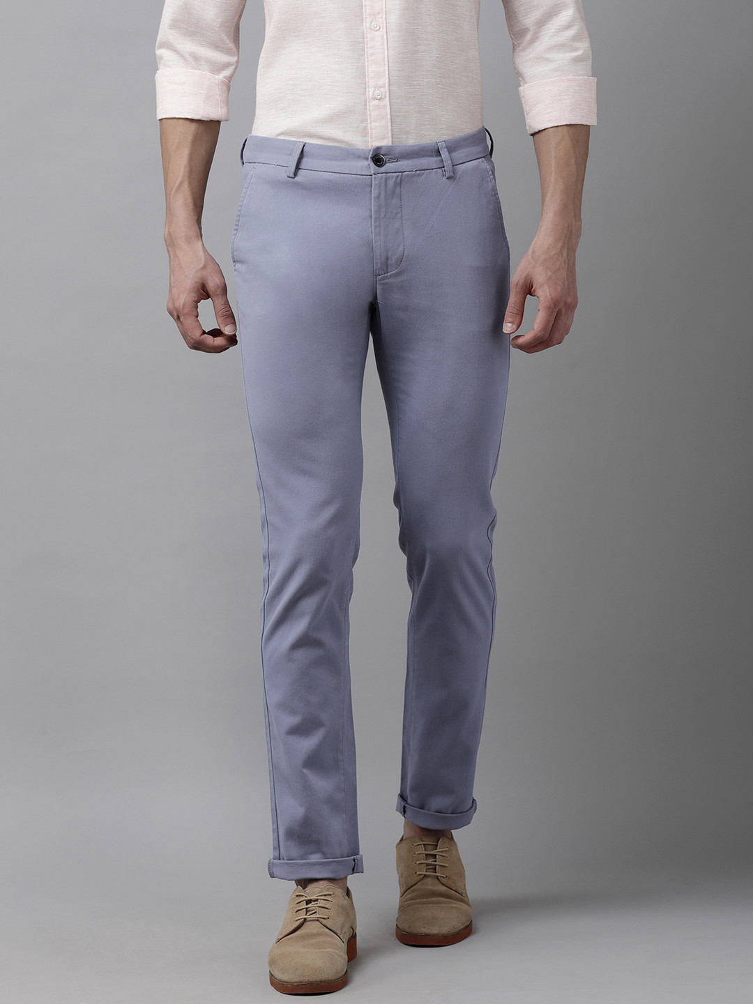 

Arrow Sport Men Grey Slim Fit Chinos