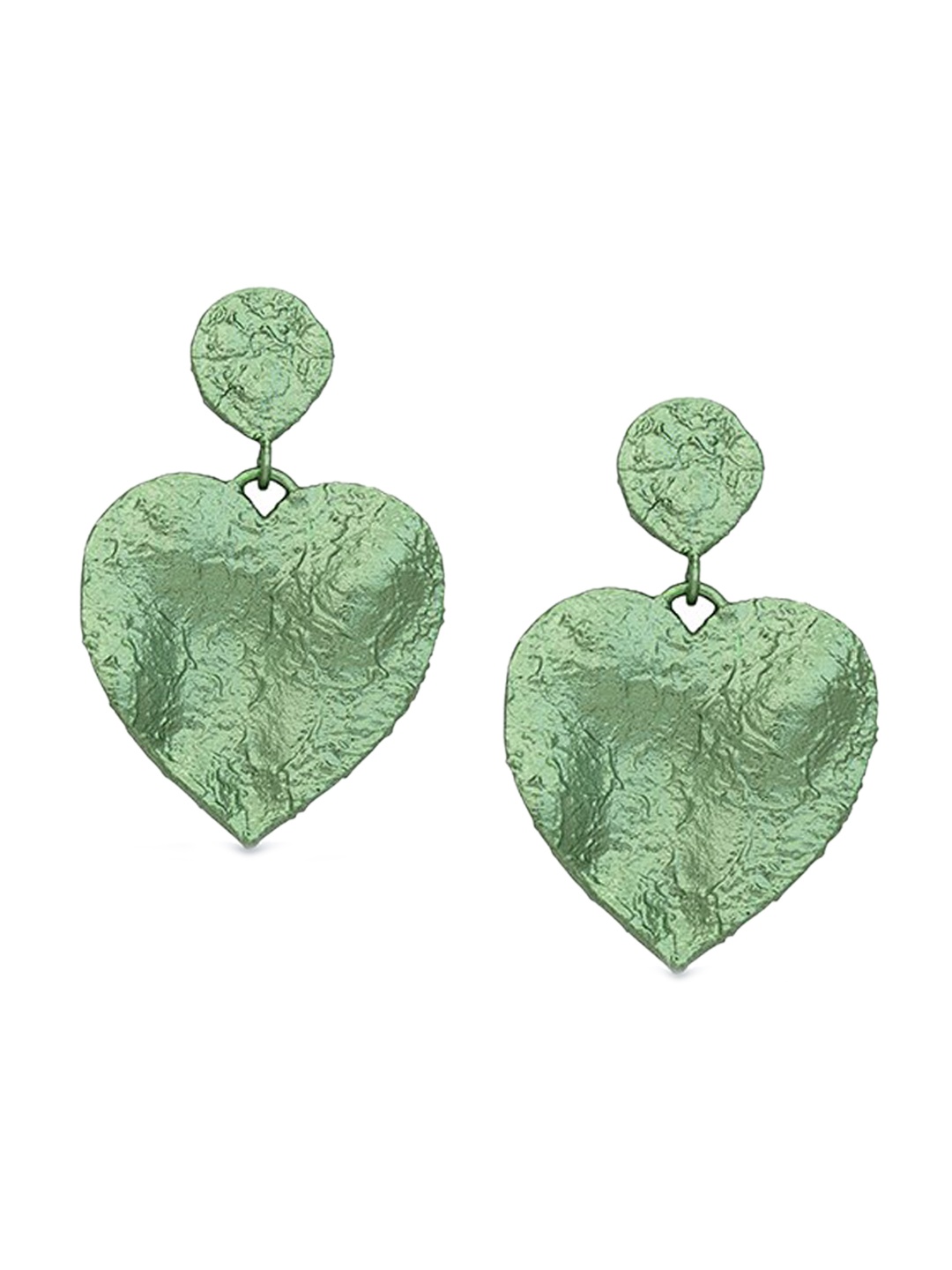 

MNSH Gold-Toned Contemporary Drop Earrings