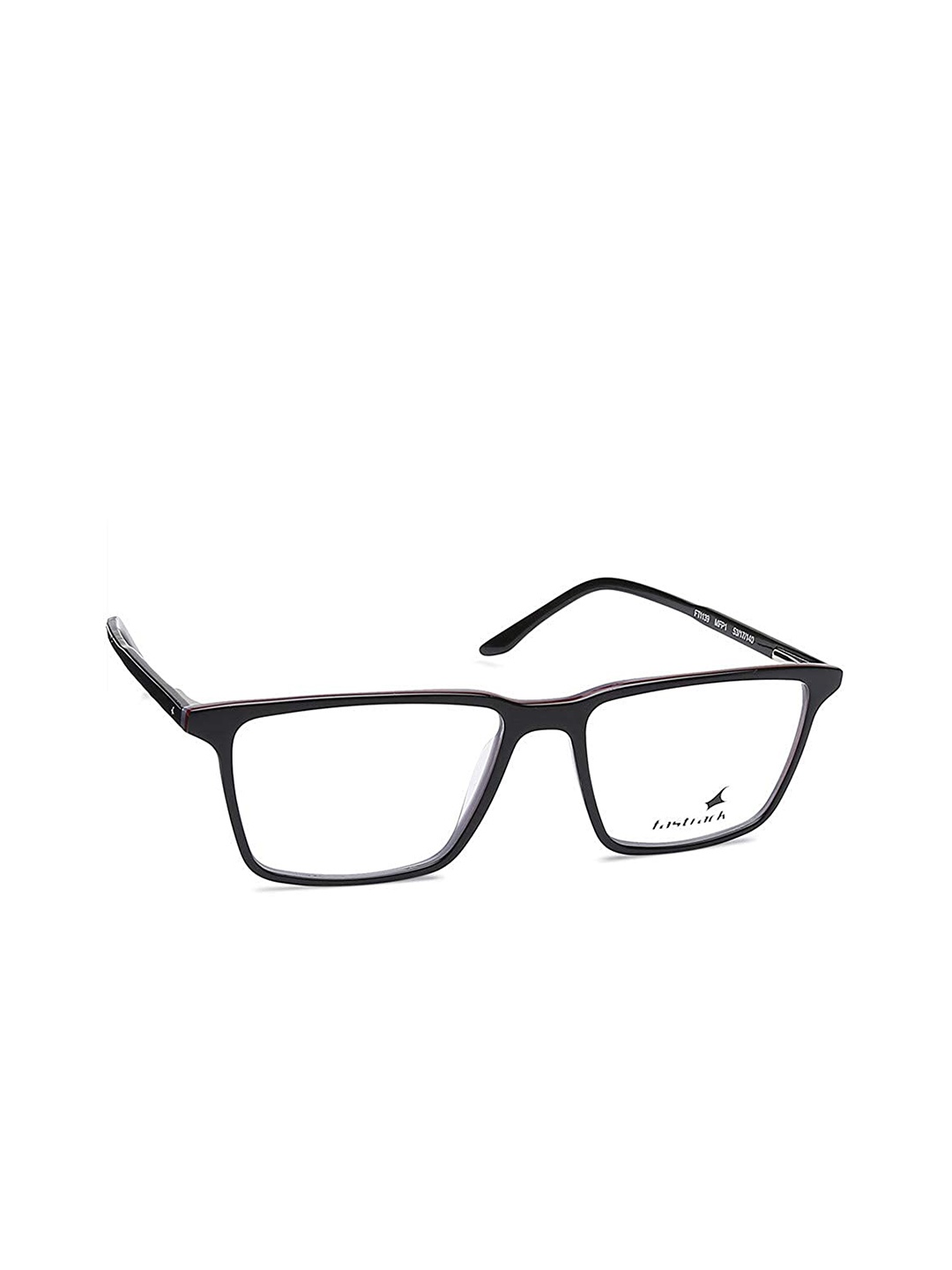 

Fastrack Unisex Black Full Rim Square Frames