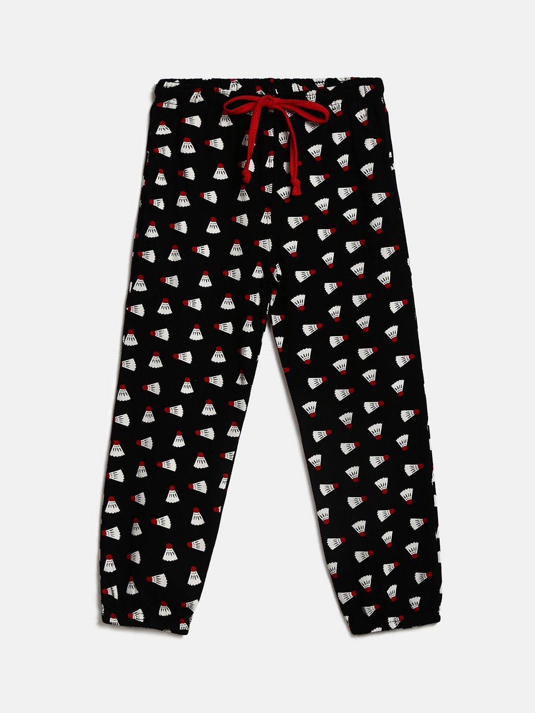 

V-Mart Girls Black Printed Cotton Lounge Pyjama