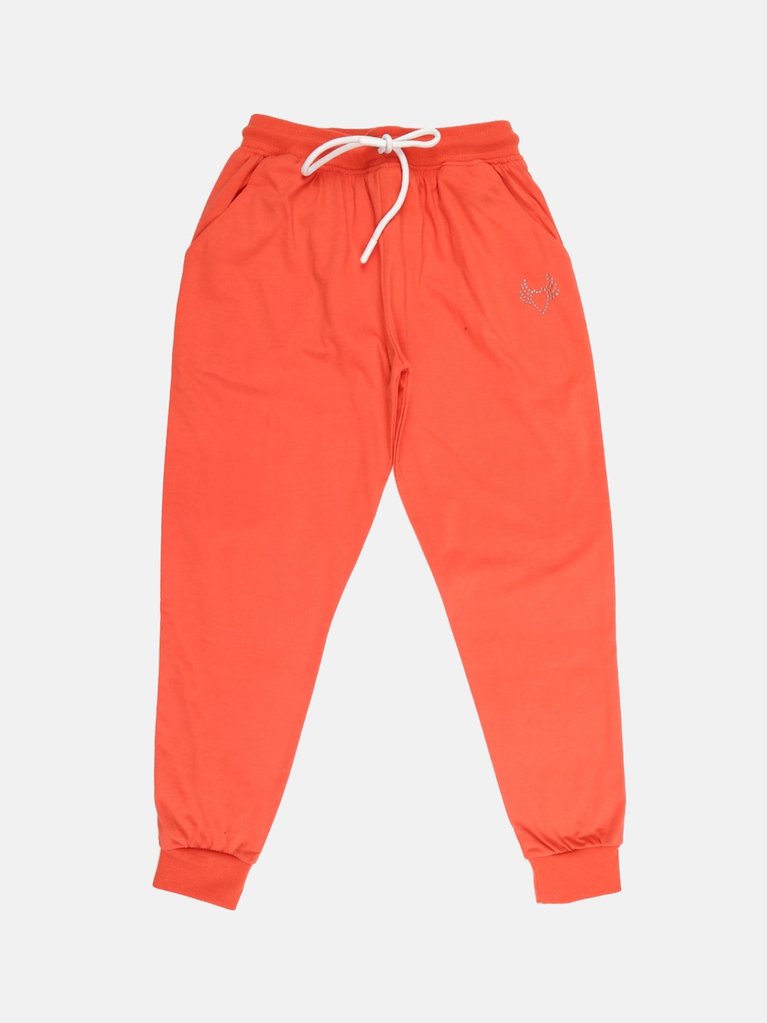 

V-Mart Girls Coral Solid Lounge Joggers