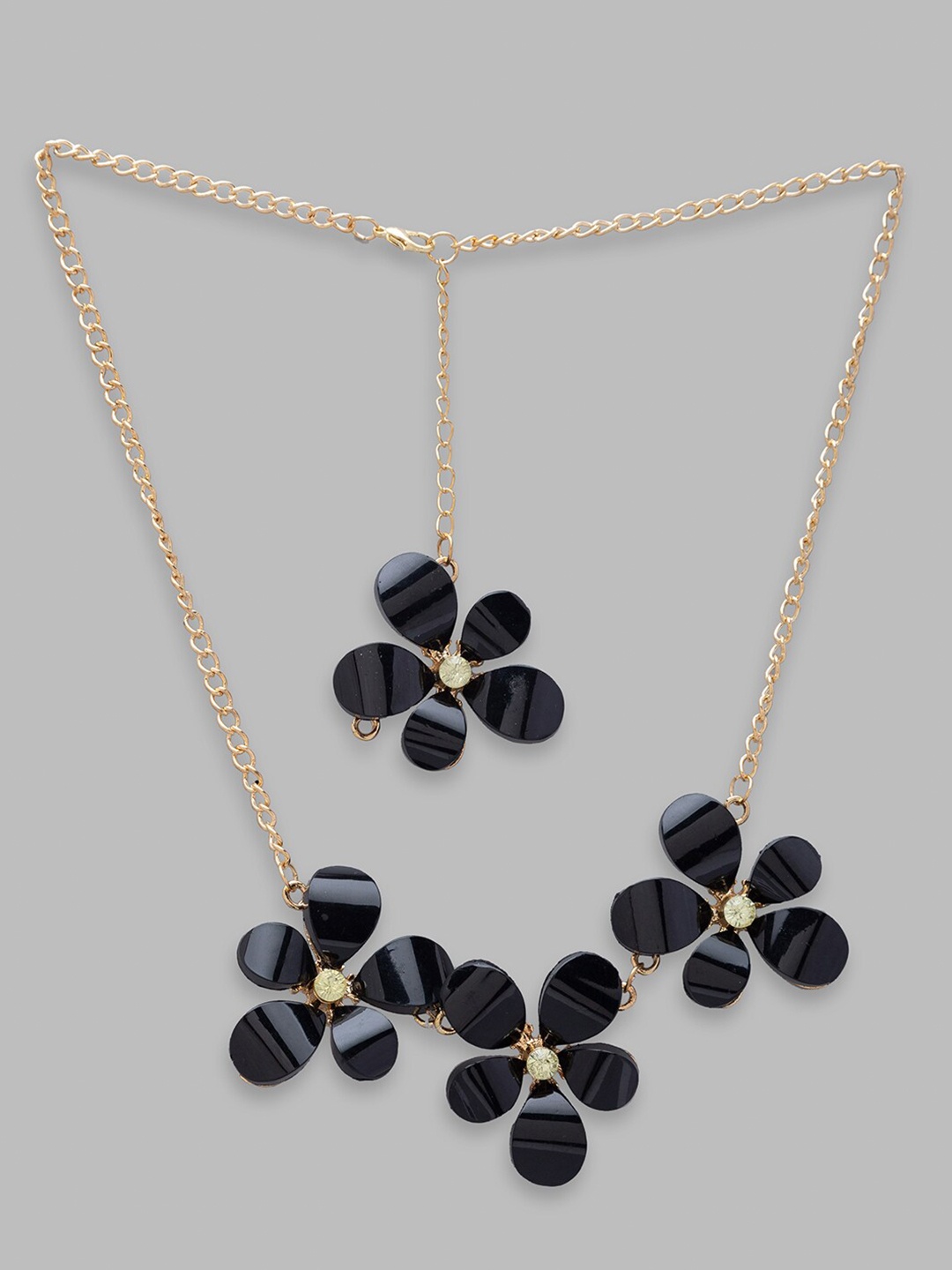 

Globus Women Gold-Plated & Black Necklace