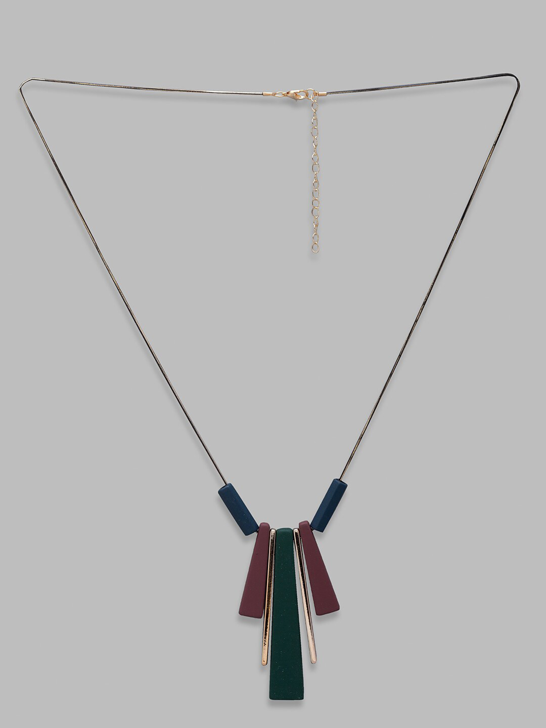 

Globus Gold- Plated & Brown Necklace