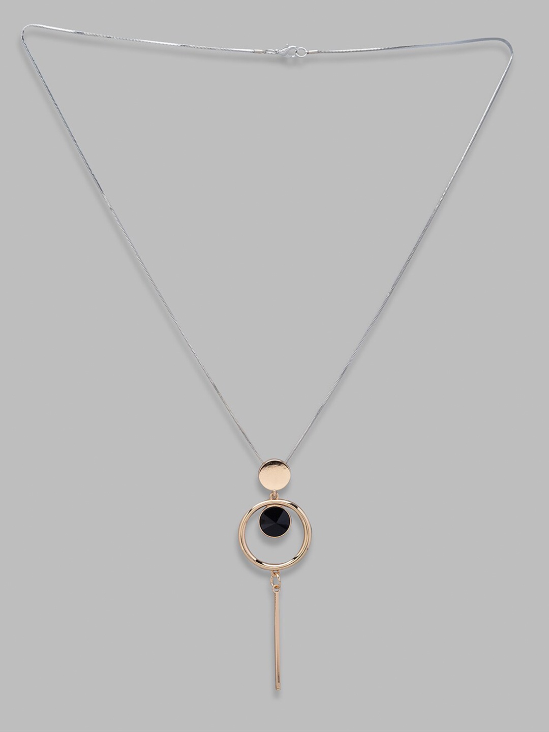 

Globus Silver-Toned & Gold-Toned Necklace