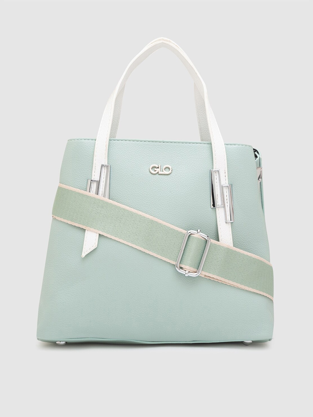 

Globus Sea Green PU Structured Handheld Bag