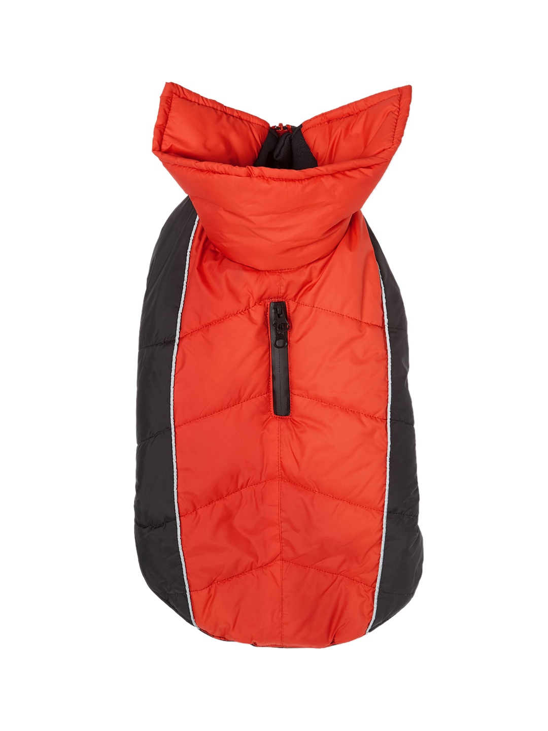 

thepawpstarco Red & Black Coloblocked Dog Jackets