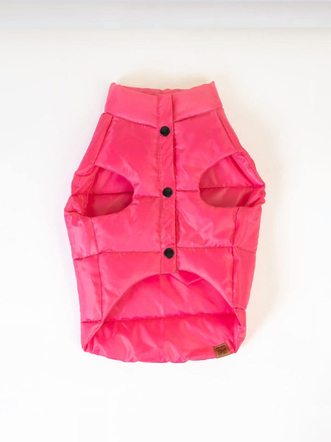 

thepawpstarco Pink Solid Dog Jackets