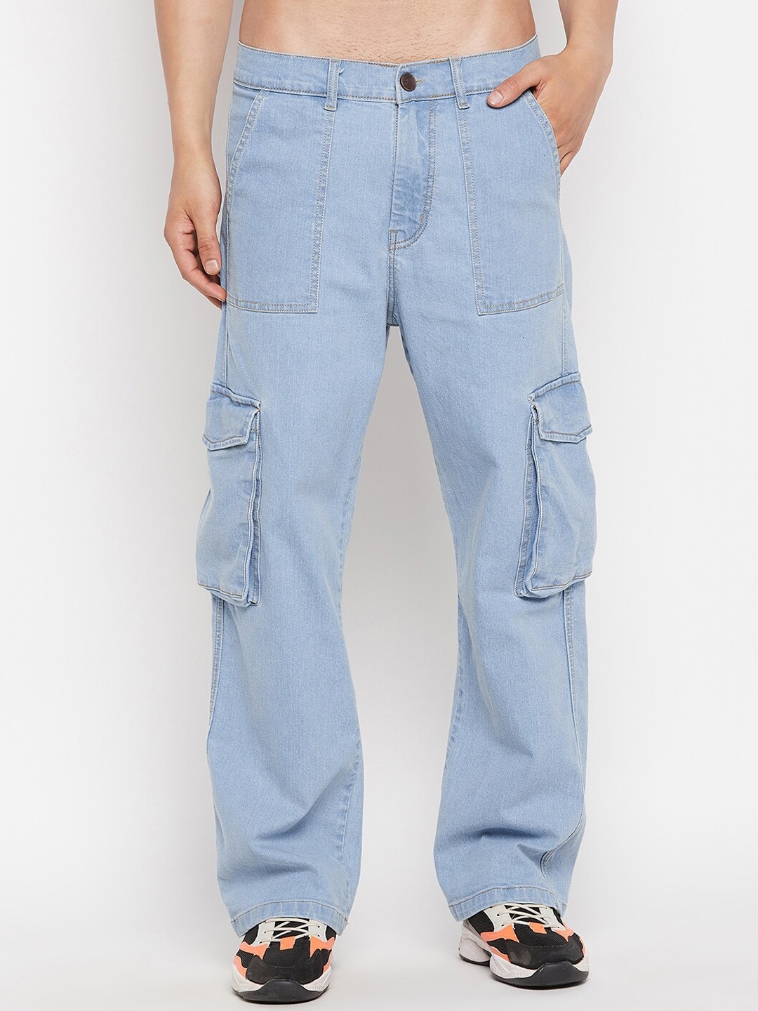 

FUGAZEE Men Blue Relaxed Fit Jeans