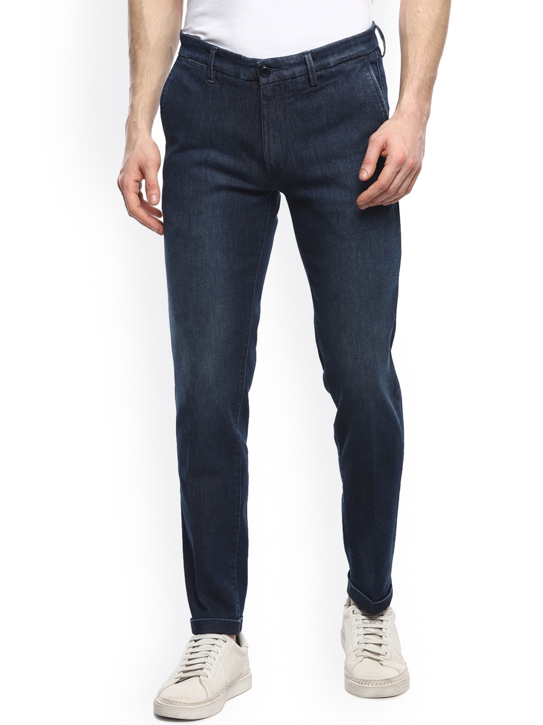 

Re-HasH Men Blue Dark Wash Regular Fit Denim Jeans