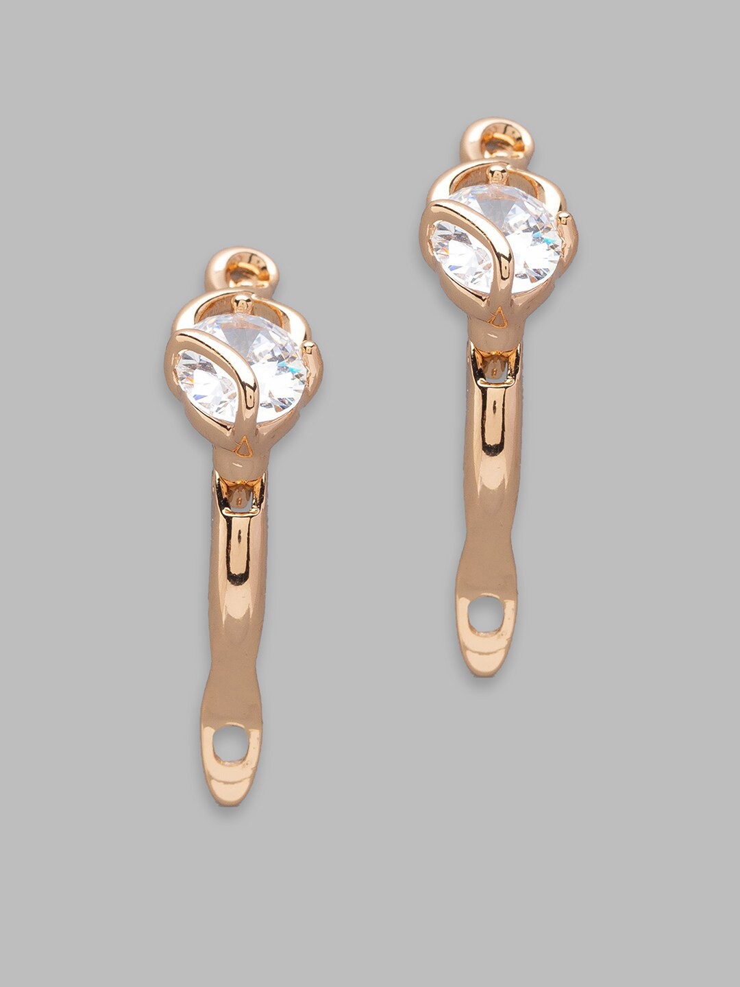 

Globus Gold-Toned Geometric Drop Earrings