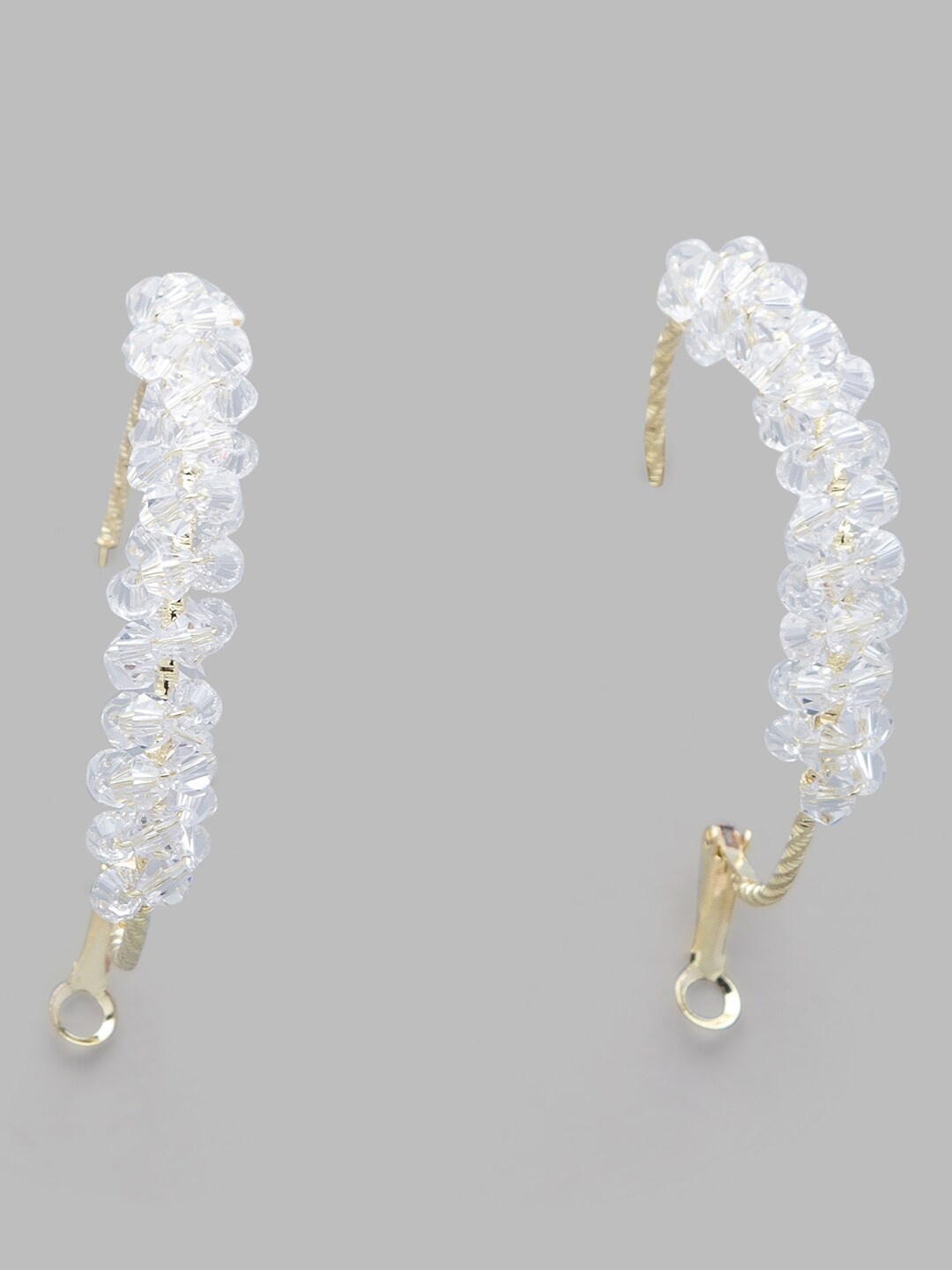 

Globus women Gold Plated Geometric Hoop Earrings