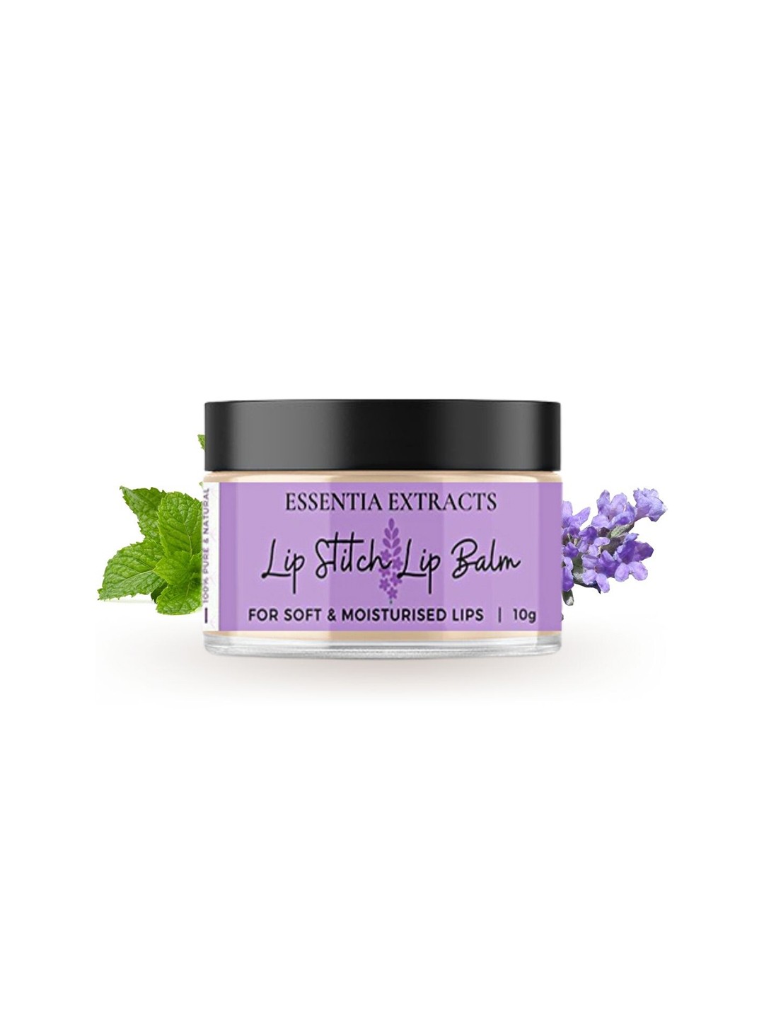 

ESSENTIA EXTRACTS Lip Stitch Lip Balm for Soft & Moisturised Lips - Lavender 10 g