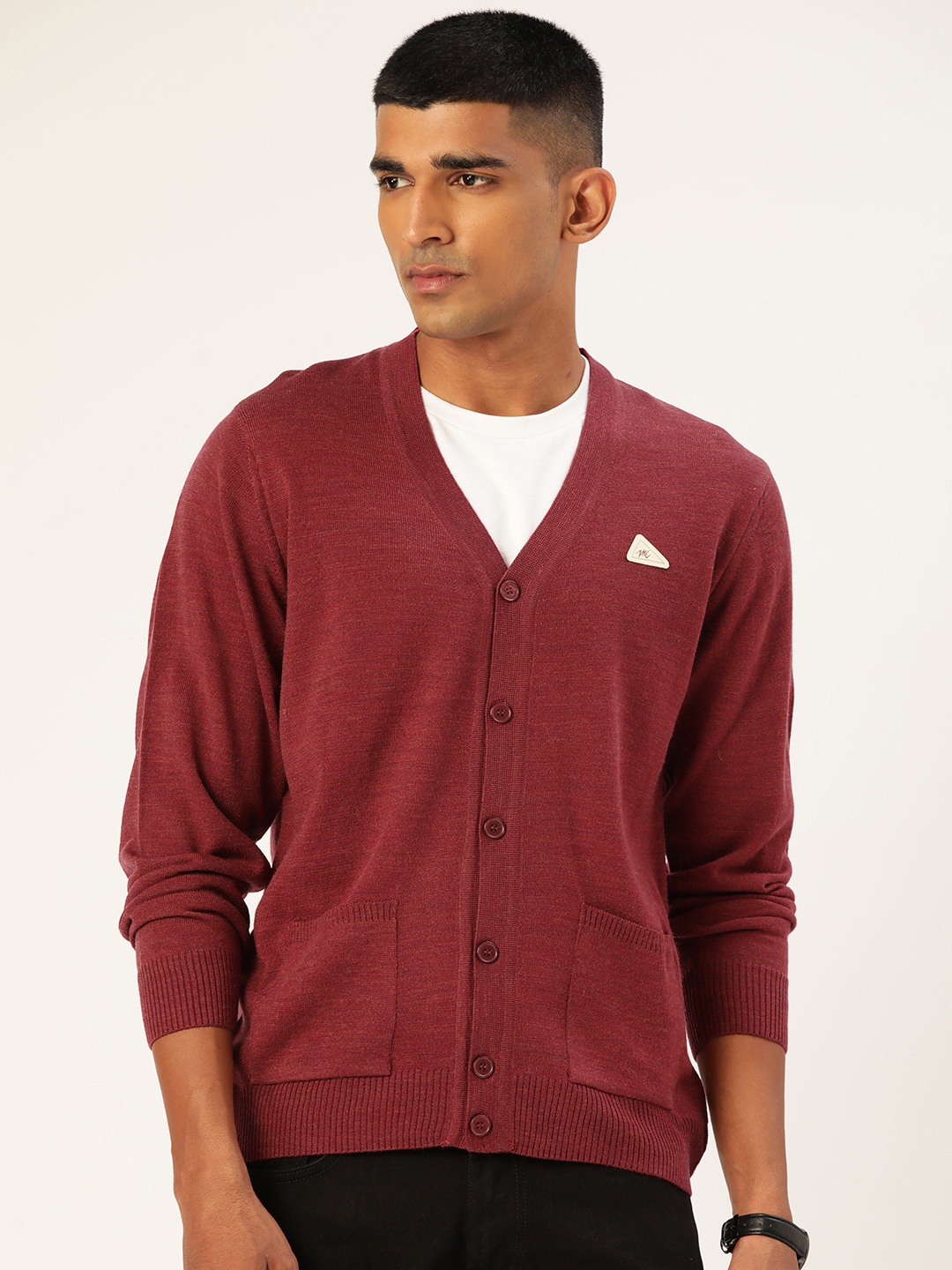 

Monte Carlo Men Maroon Cardigan