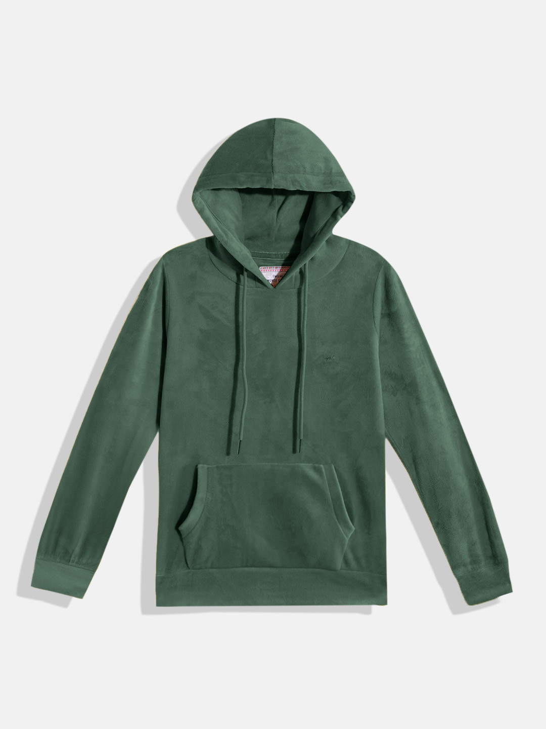 

Monte Carlo Girls Green Solid Hooded Sweatshirt