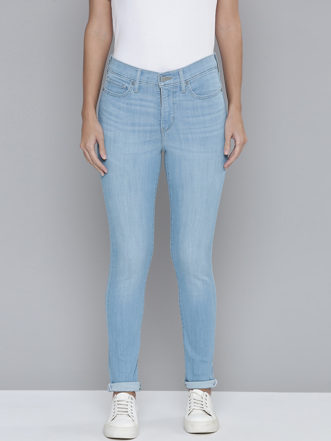 

Levis Women Blue 311 Skinny Fit Light Fade Stretchable Jeans