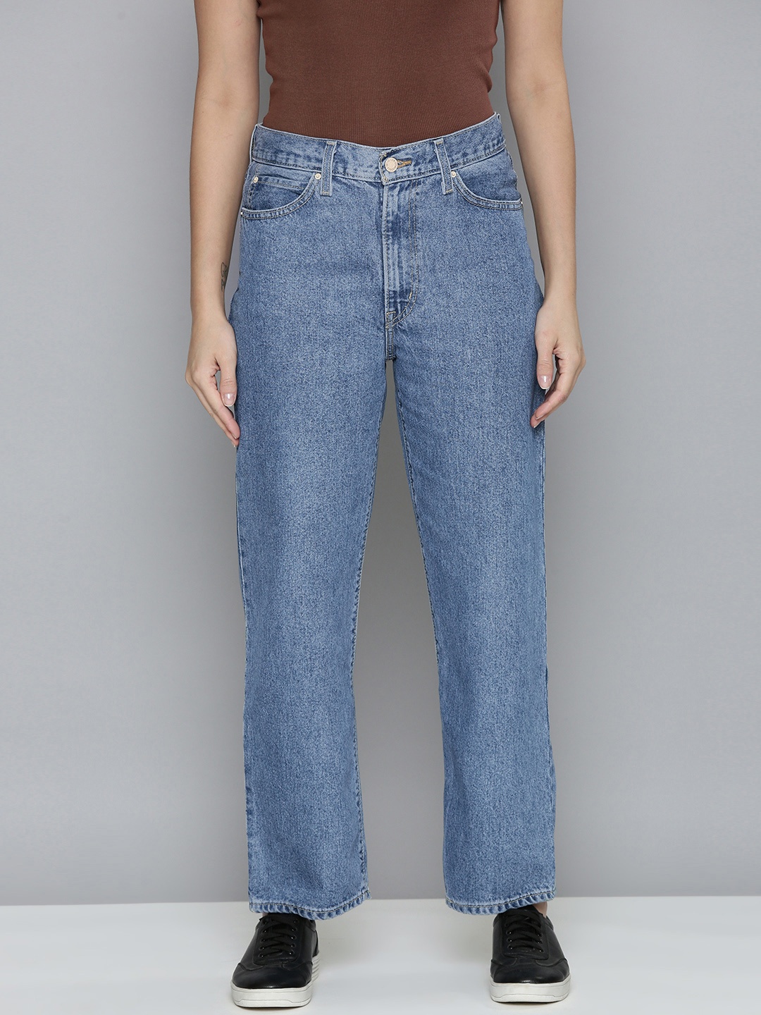 

Levis Women Blue Baggy Fit Jeans