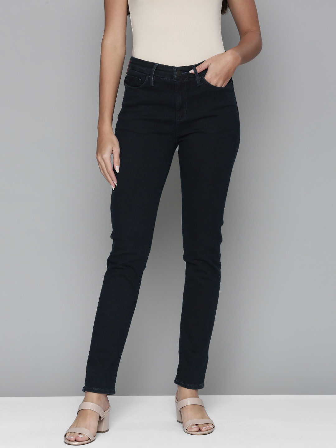 

Levis Women Black 311 Skinny Fit Stretchable Jeans