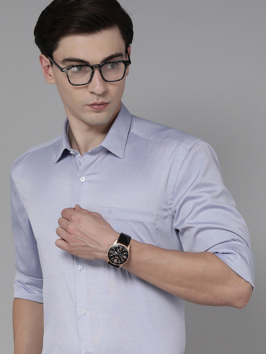 

Arrow Men Blue Original Solid Slim Fit Formal Shirt