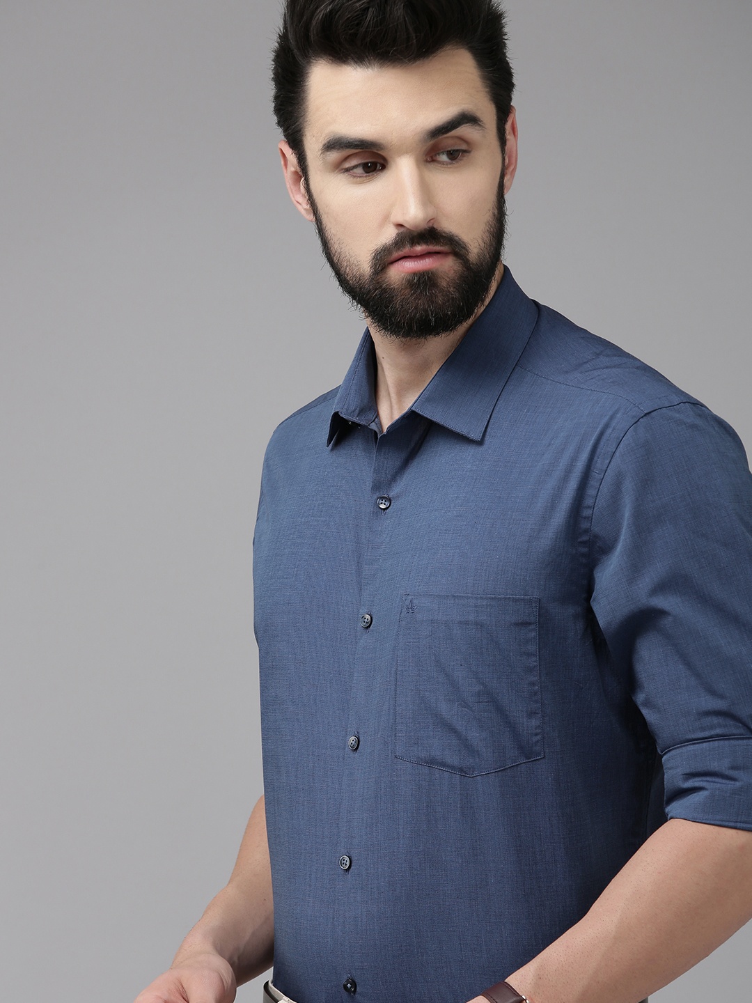 

Arrow Men Blue Original Slim Fit Pure Cotton Formal Shirt