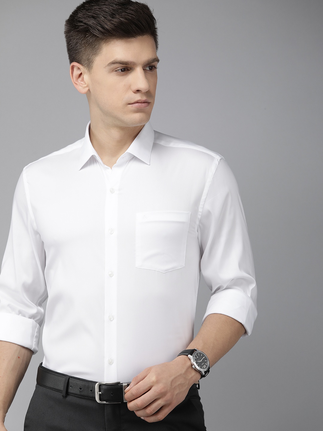 

Arrow Men White Manhattan Slim Fit Formal Shirt