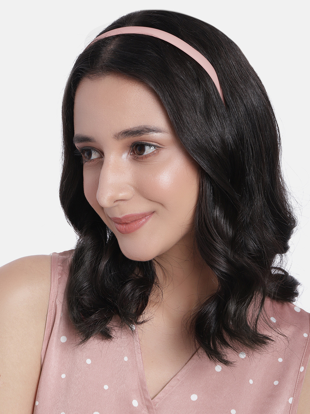 

DressBerry Women Set of 3 Hairbands, Pink