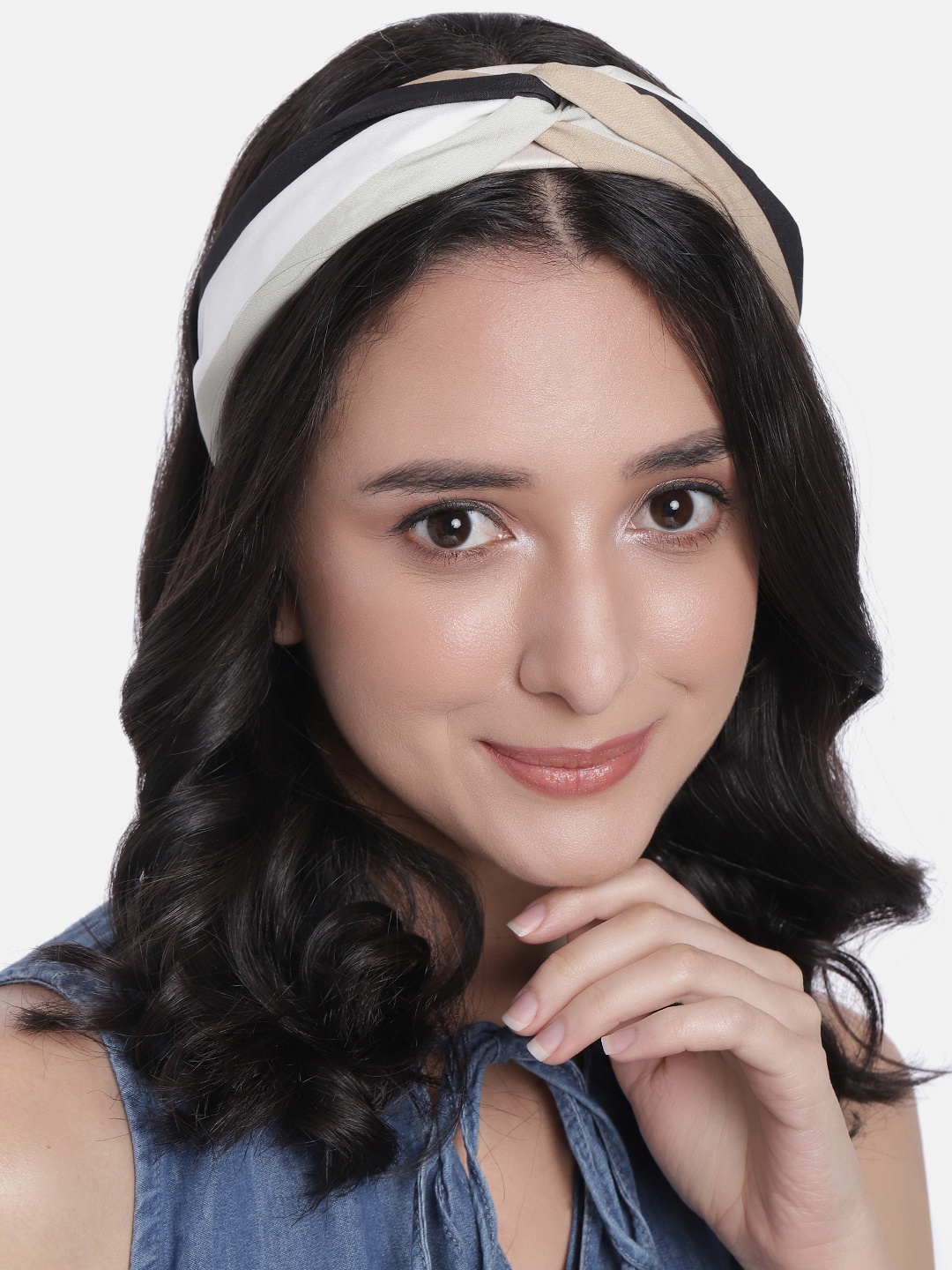 

DressBerry Women Striped Hairband, Multi