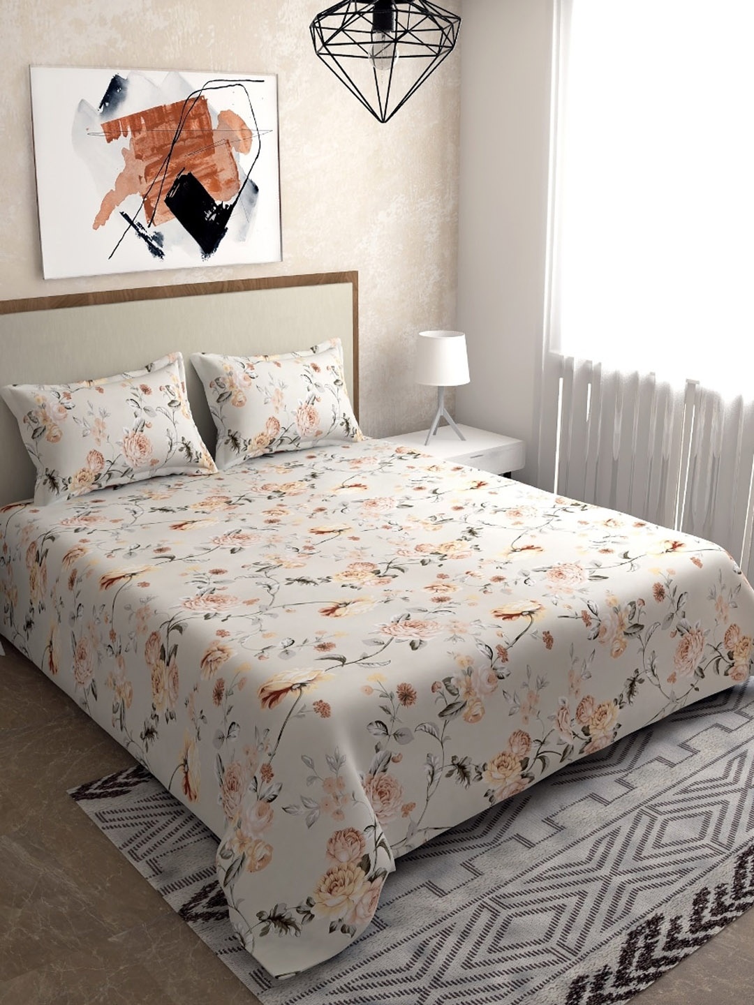 

Salona Bichona Unisex Beige Bedsheets