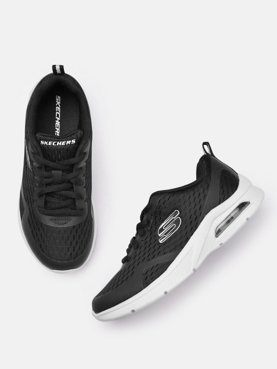 

Skechers Boys Microspec Max Sneakers, Black