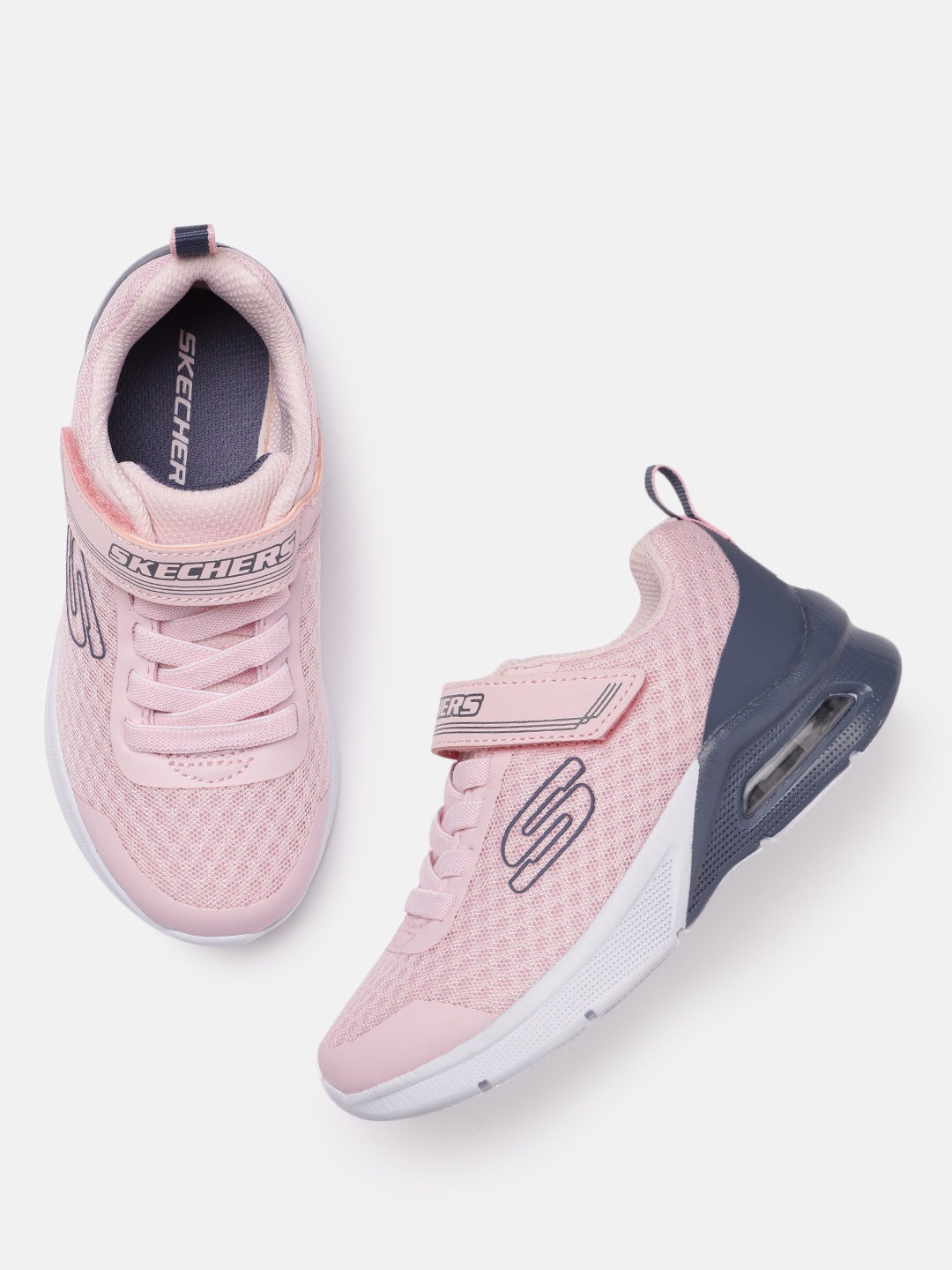 

Skechers Girls Microspec Max Epic Bright Sneakers, Pink