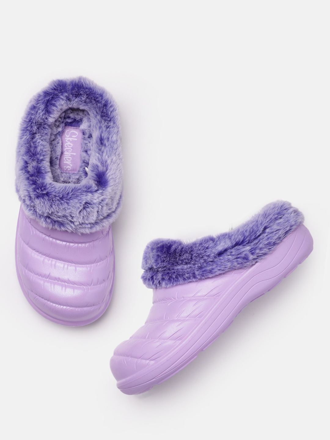 

Skechers Girls Cozy Camper Clogs, Lavender