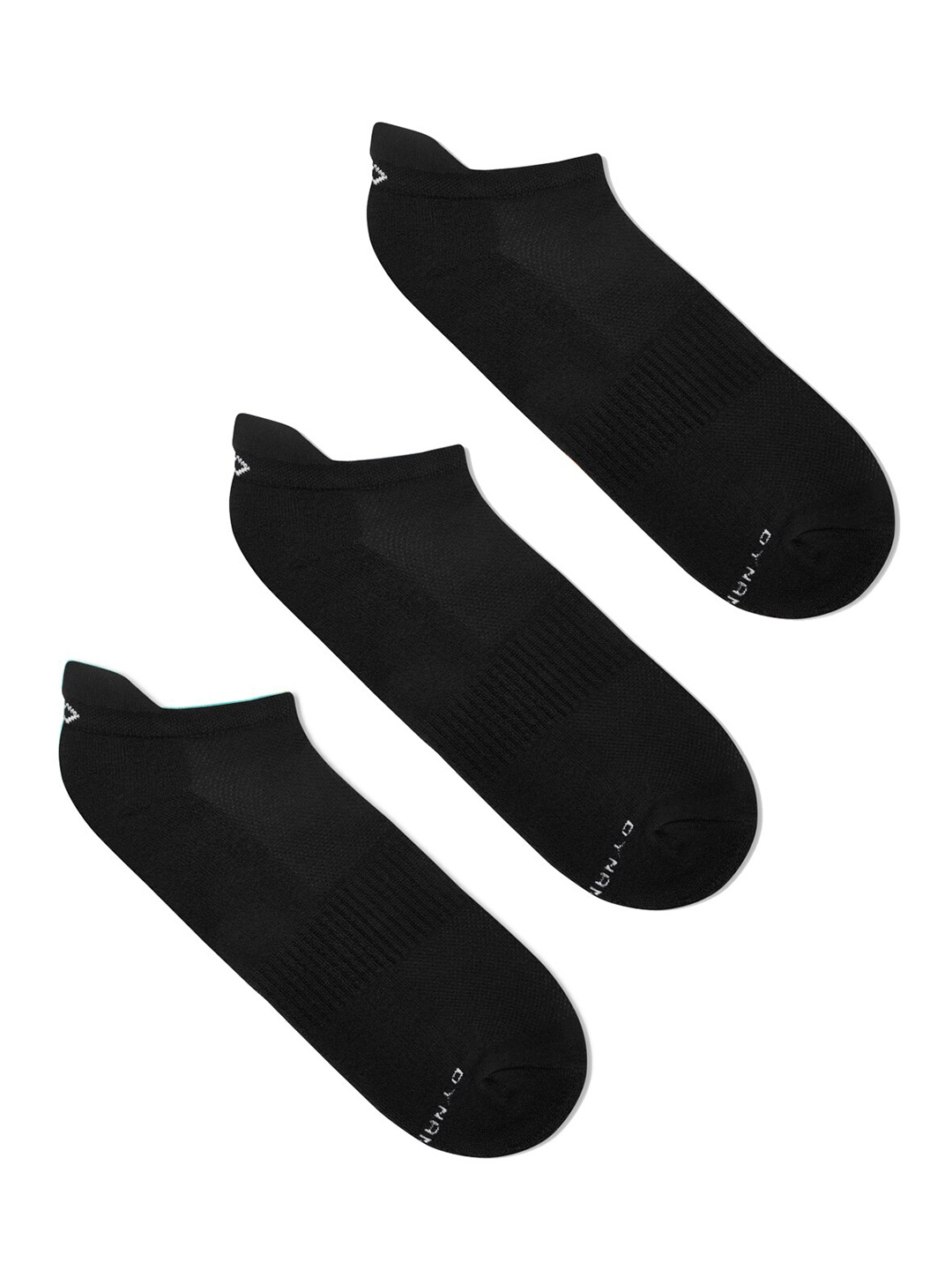 

Dynamocks Men Black Bamboo Pack of 3 Solid Ankle Length Socks