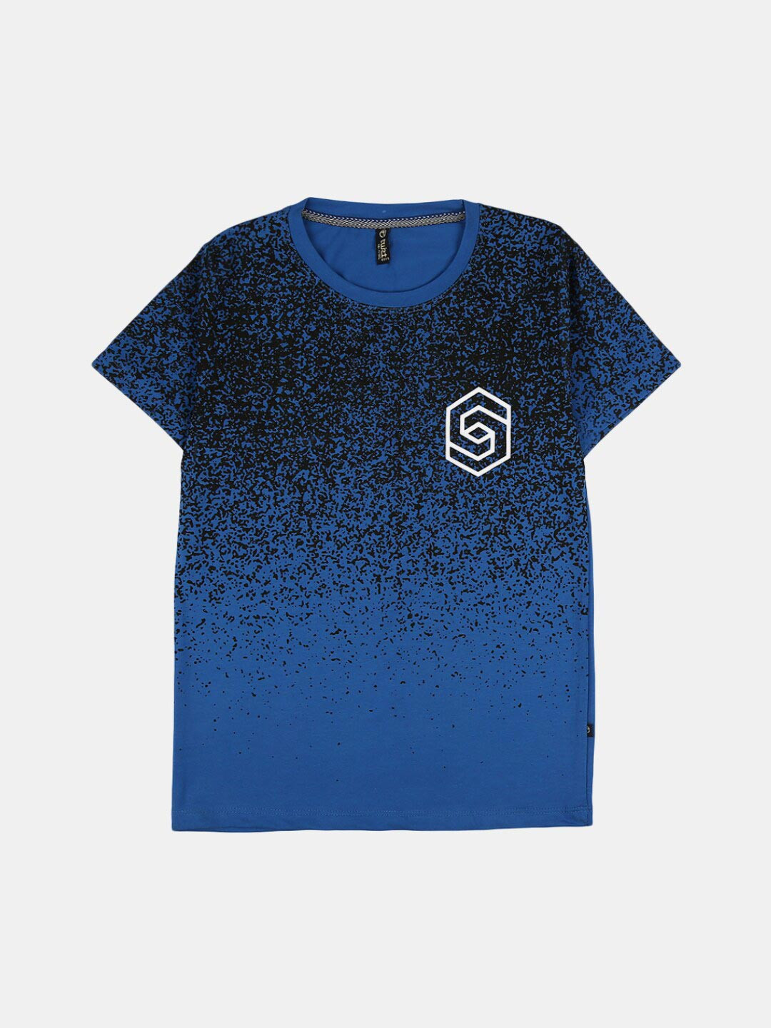 

V-Mart Boys Blue Printed T-shirt