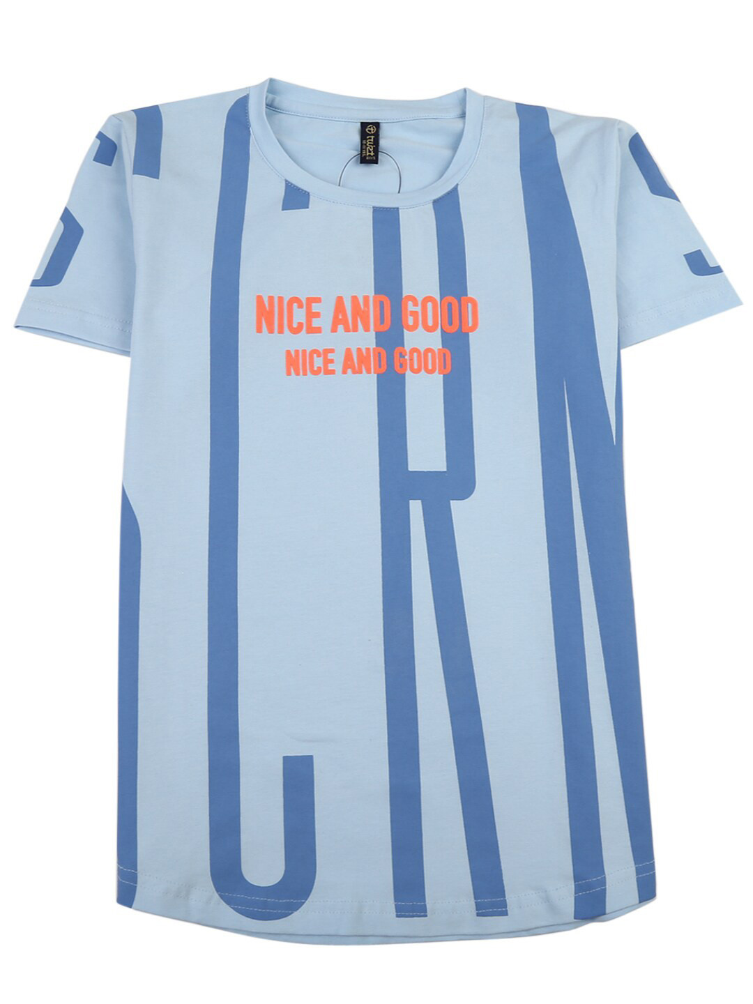

V-Mart Boys Blue Striped T-shirt
