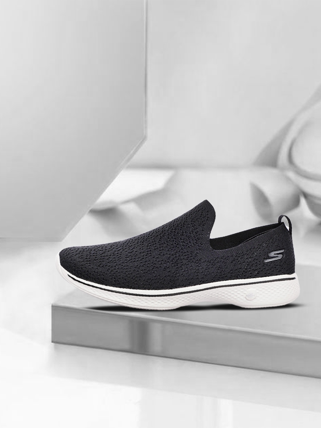 

Skechers Women Black GO WALK 4 - GIFTED Walking Shoes
