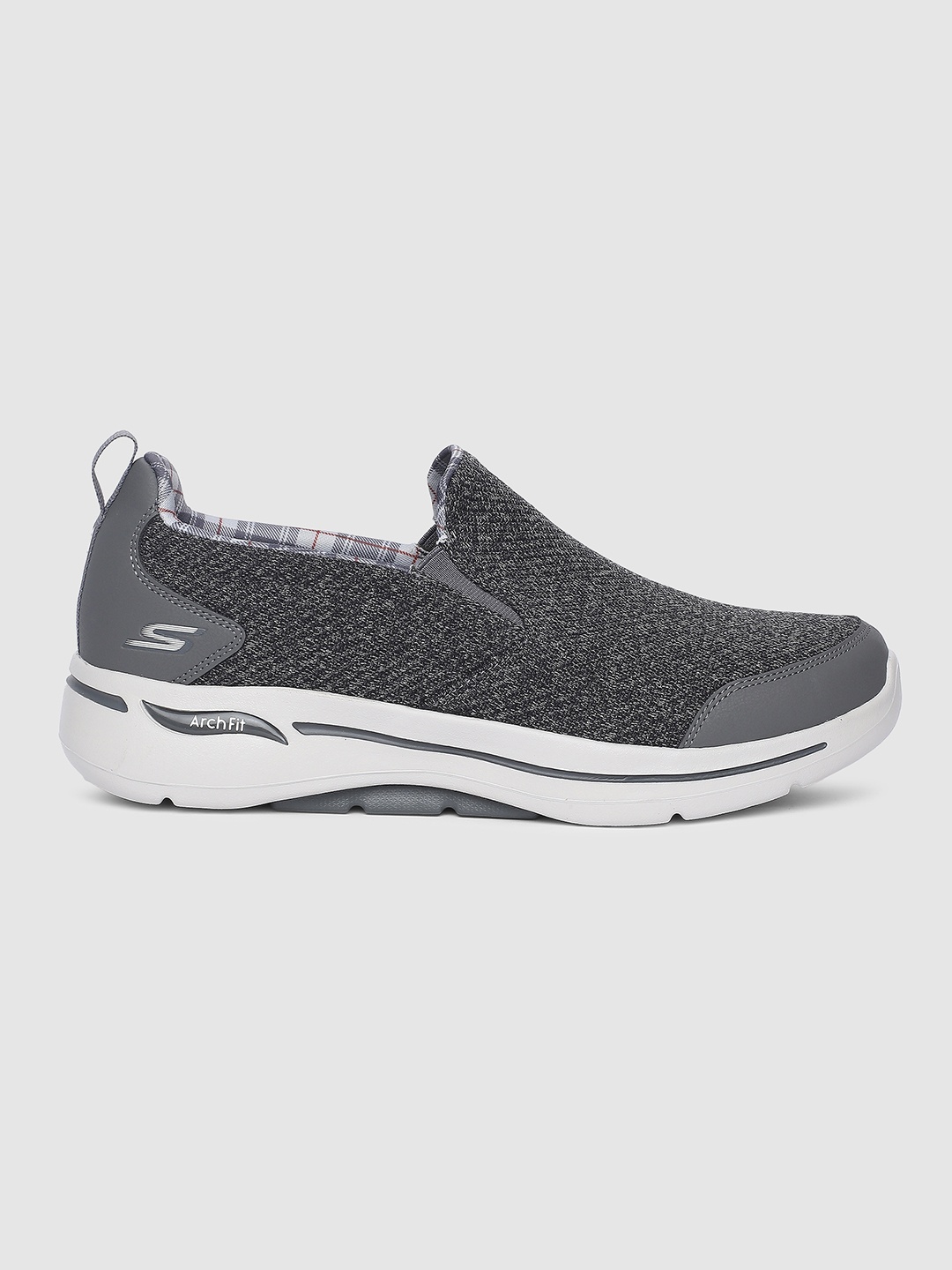 

Skechers Men Go Walk Arch Fit - Rambler Non-Marking Walking Shoes, Charcoal