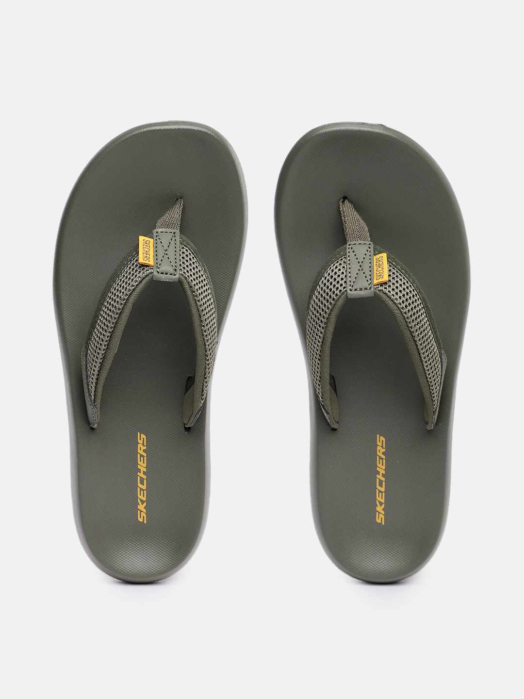 

Skechers Men Eaford Thurum Thong Flip-Flops, Green