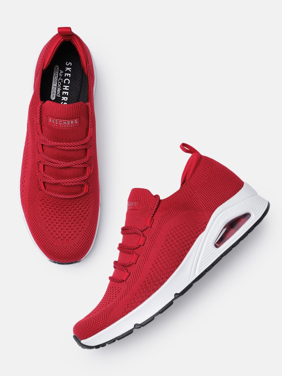 

Skechers Men Red UNO Sneakers