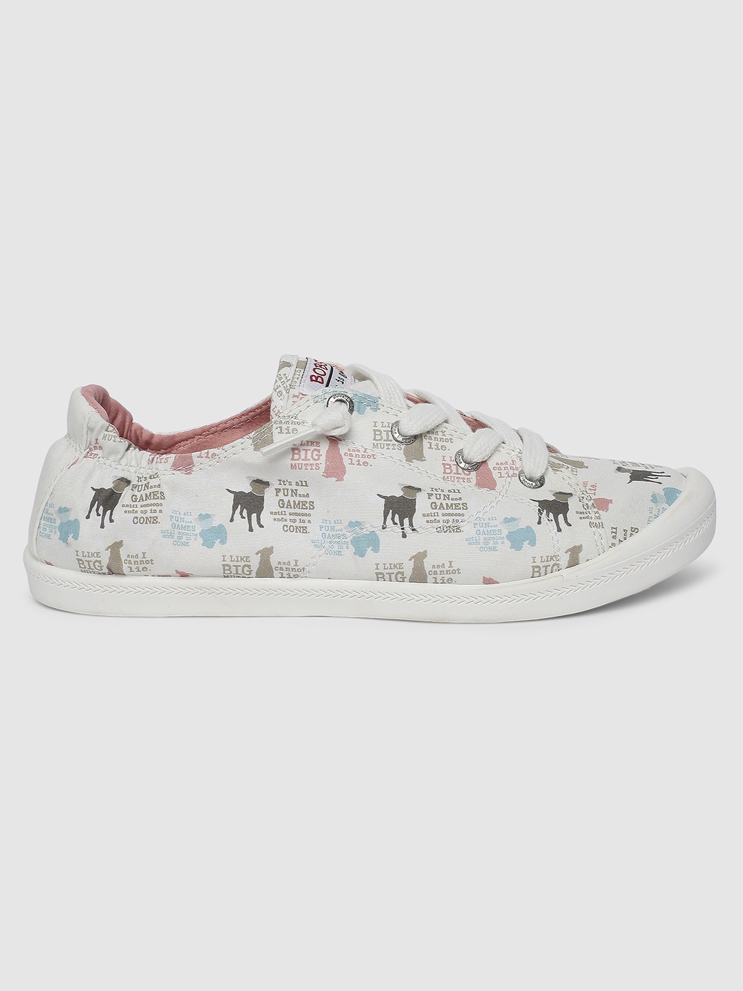 

Skechers Women White Beach Bingo Pawsitivity Sneakers