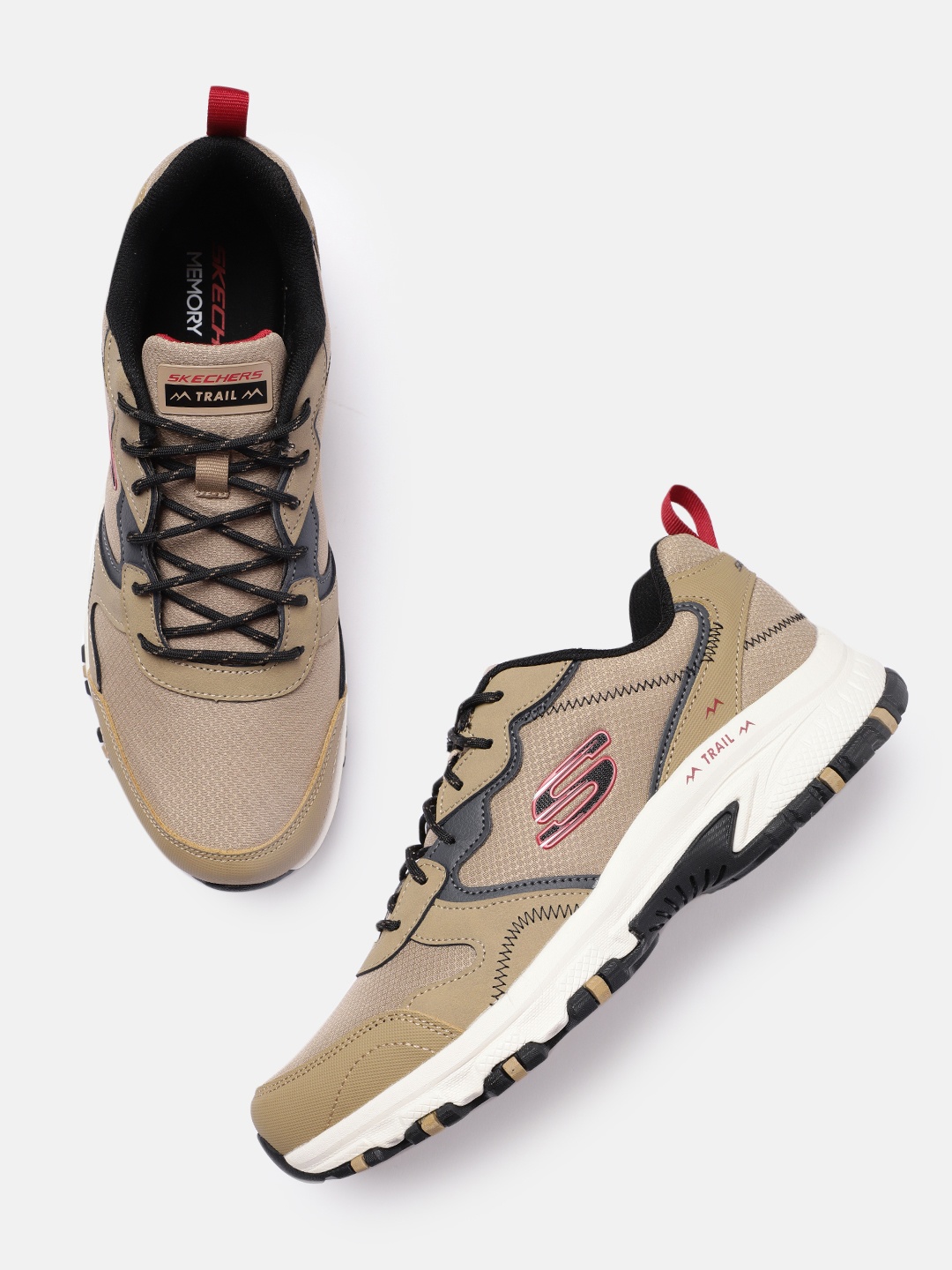 

Skechers Men Taupe HILLCREST - ROCKY DRIFT Sneakers