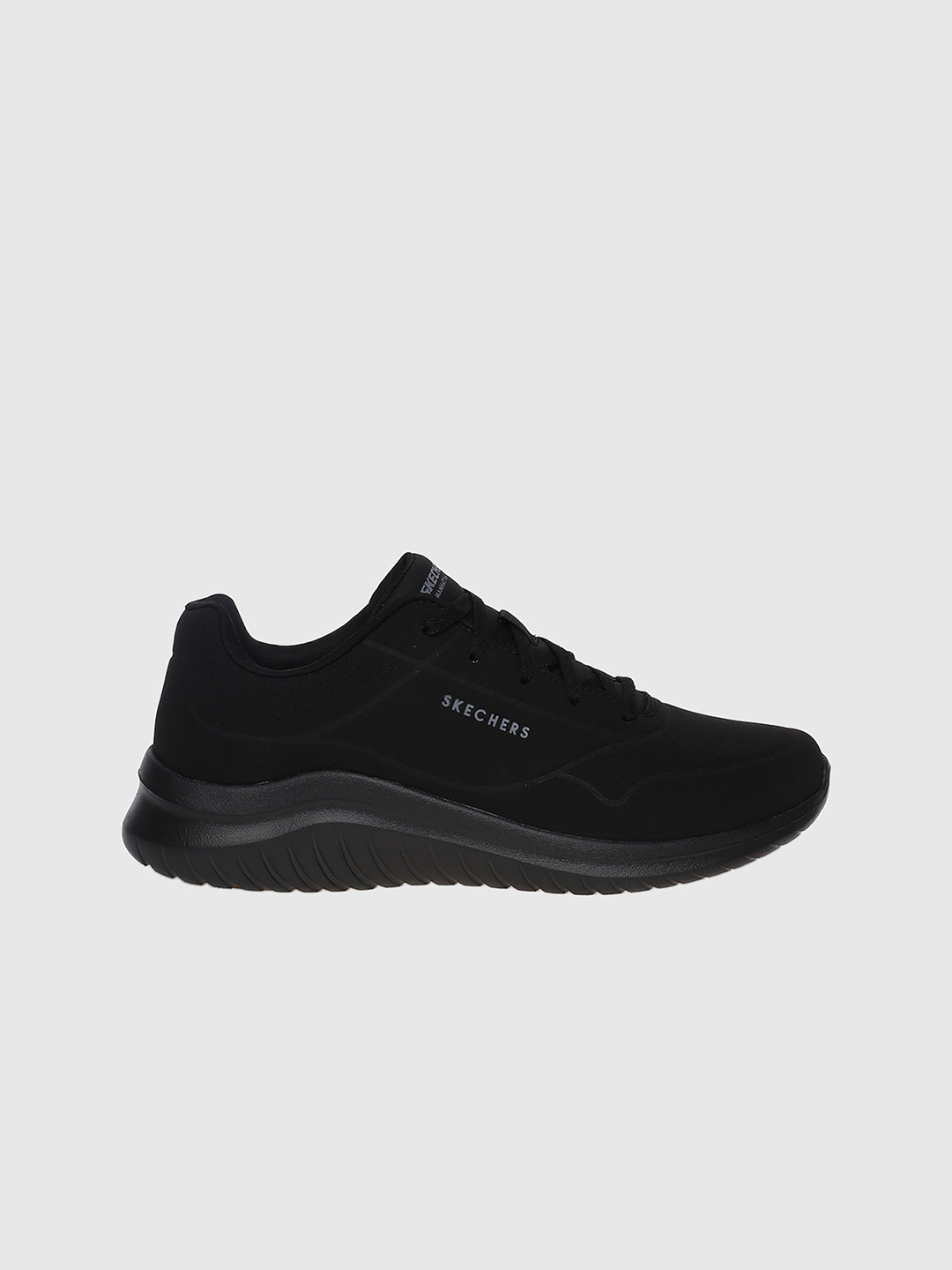 

Skechers Men Black ULTRA FLEX 2.0 Air-Cooled Memory Foam Sneakers